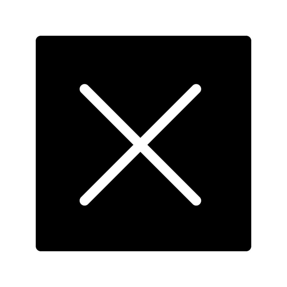 Cancel Icon Symbol Design Illustration vector
