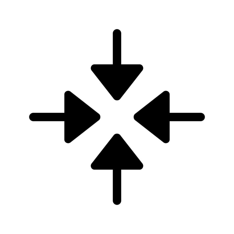 Intersection Icon Symbol Design Illustration vector