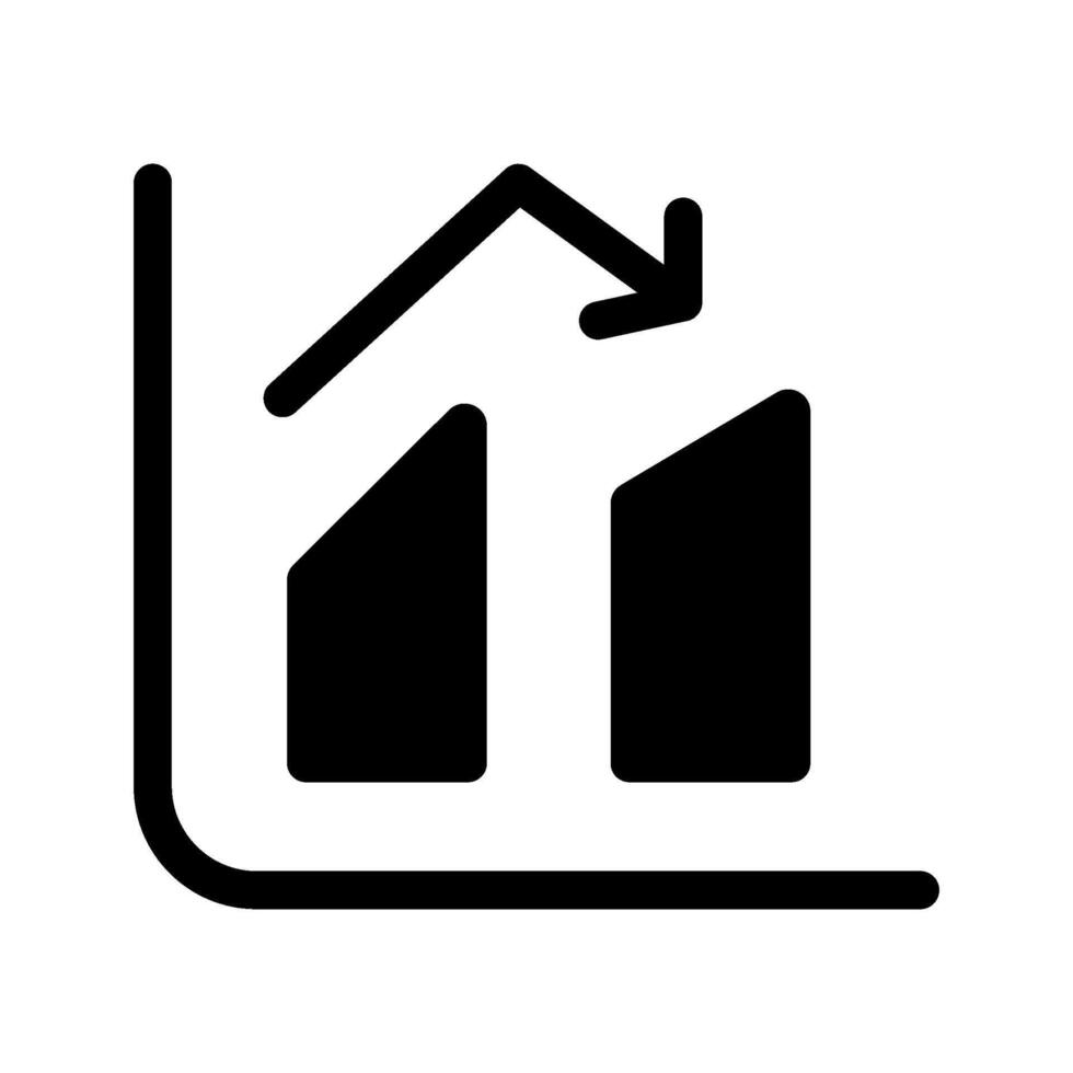 Chart Icon Symbol Design Illustration vector