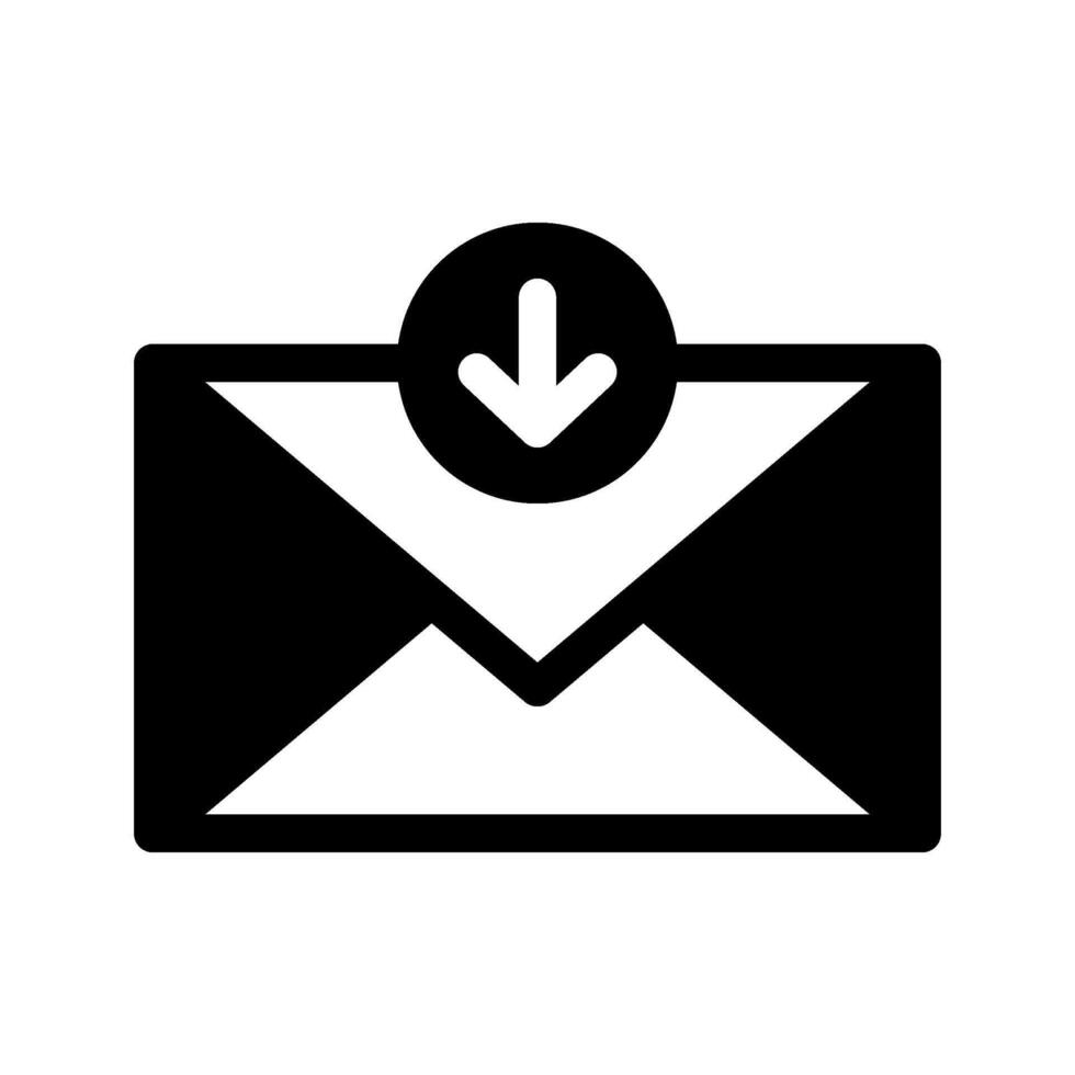 Inbox Icon Symbol Design Illustration vector