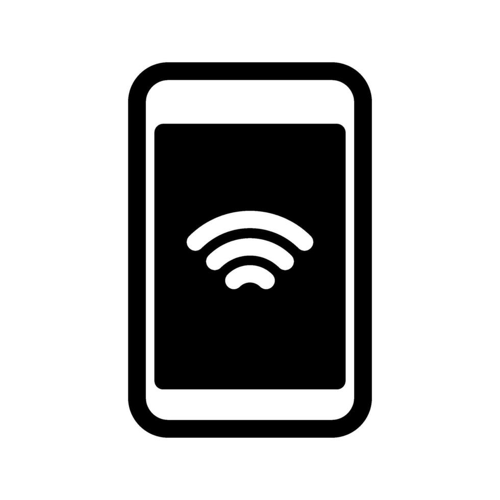 Mobile Hotspot Icon Symbol Design Illustration vector