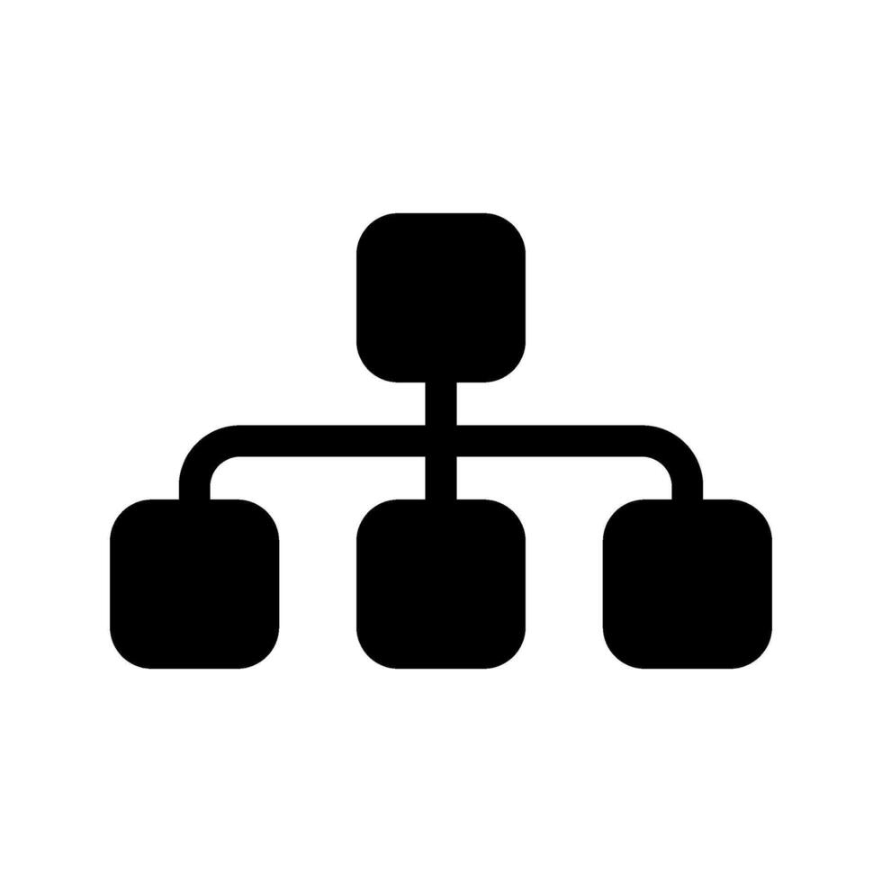 Hierarchy Icon Symbol Design Illustration vector