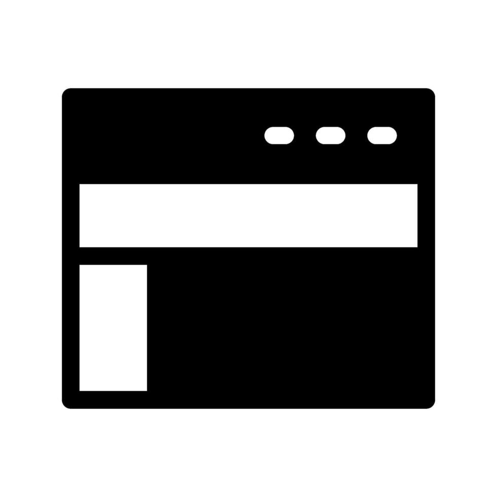 Layout Icon Symbol Design Illustration vector