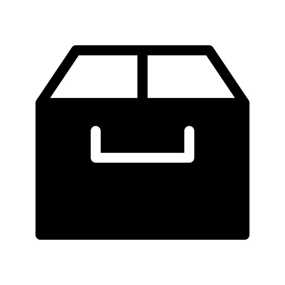 Box Icon Symbol Design Illustration vector