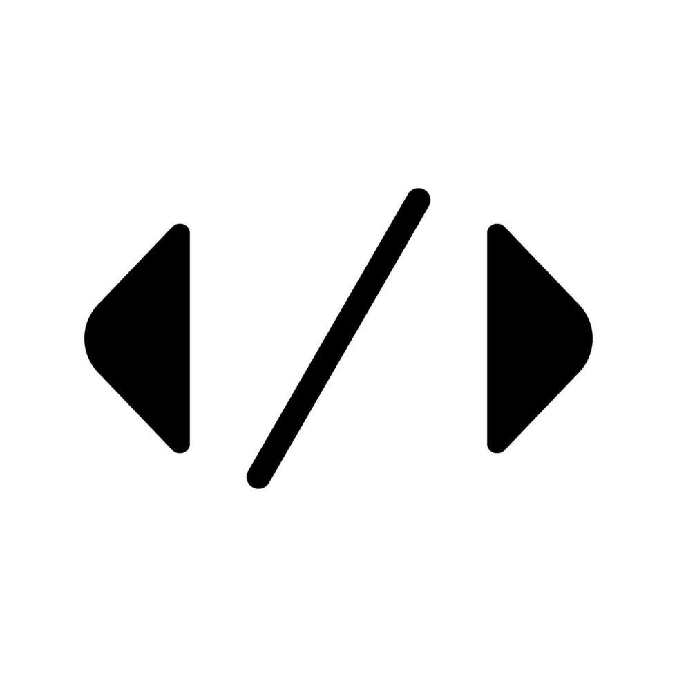 Coding Icon Symbol Design Illustration vector