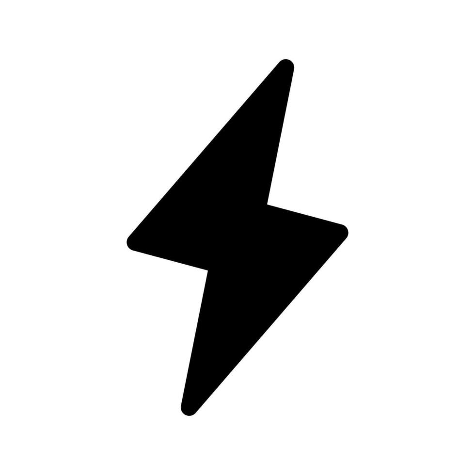 Bolt Icon Symbol Design Illustration vector
