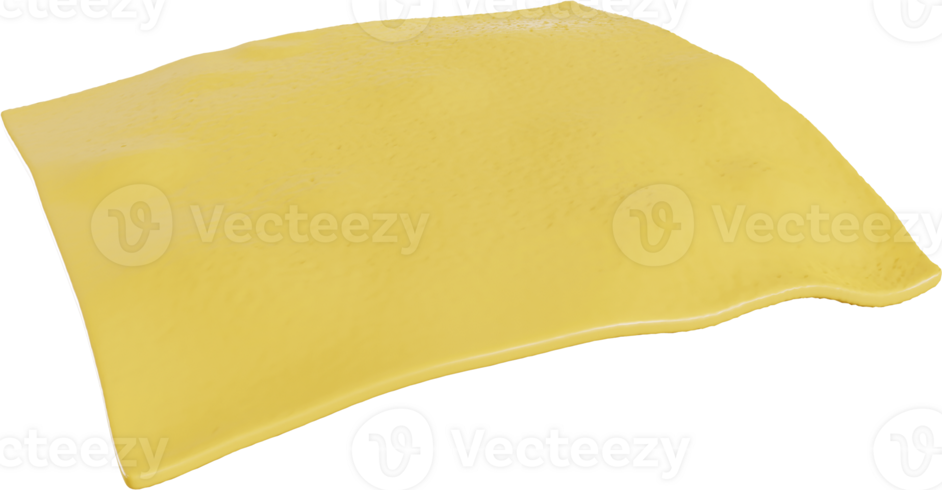 slice of cheddar cheese png