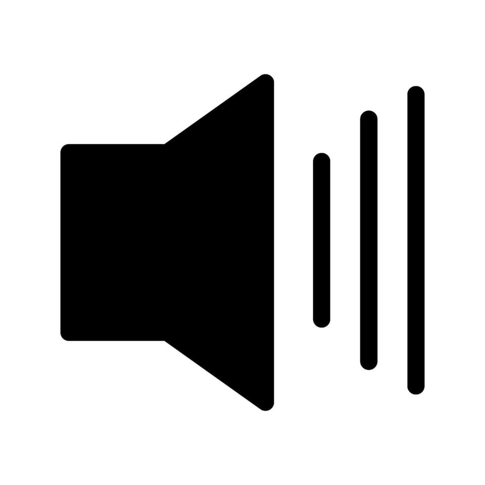 Sound Icon Symbol Design Illustration vector