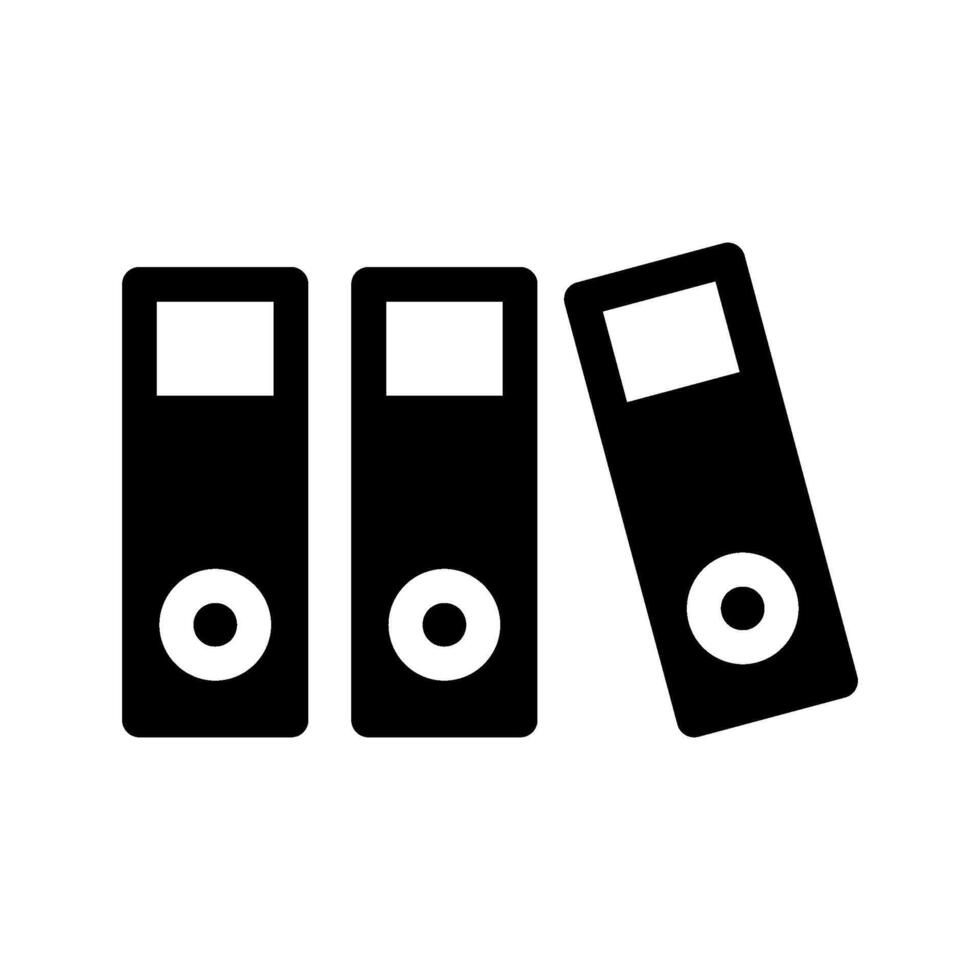 Folders Icon Symbol Design Illustration vector