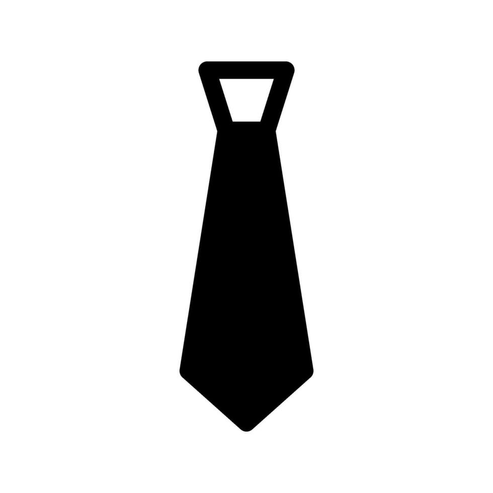 Tie Icon Symbol Design Illustration vector