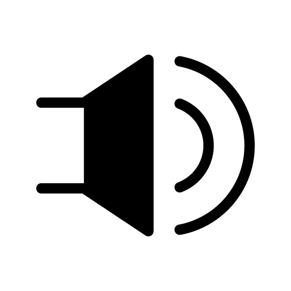 Speaker Icon Symbol Design Illustration vector