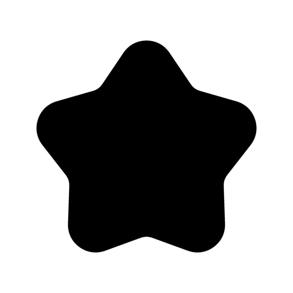 Star Icon Symbol Design Illustration vector