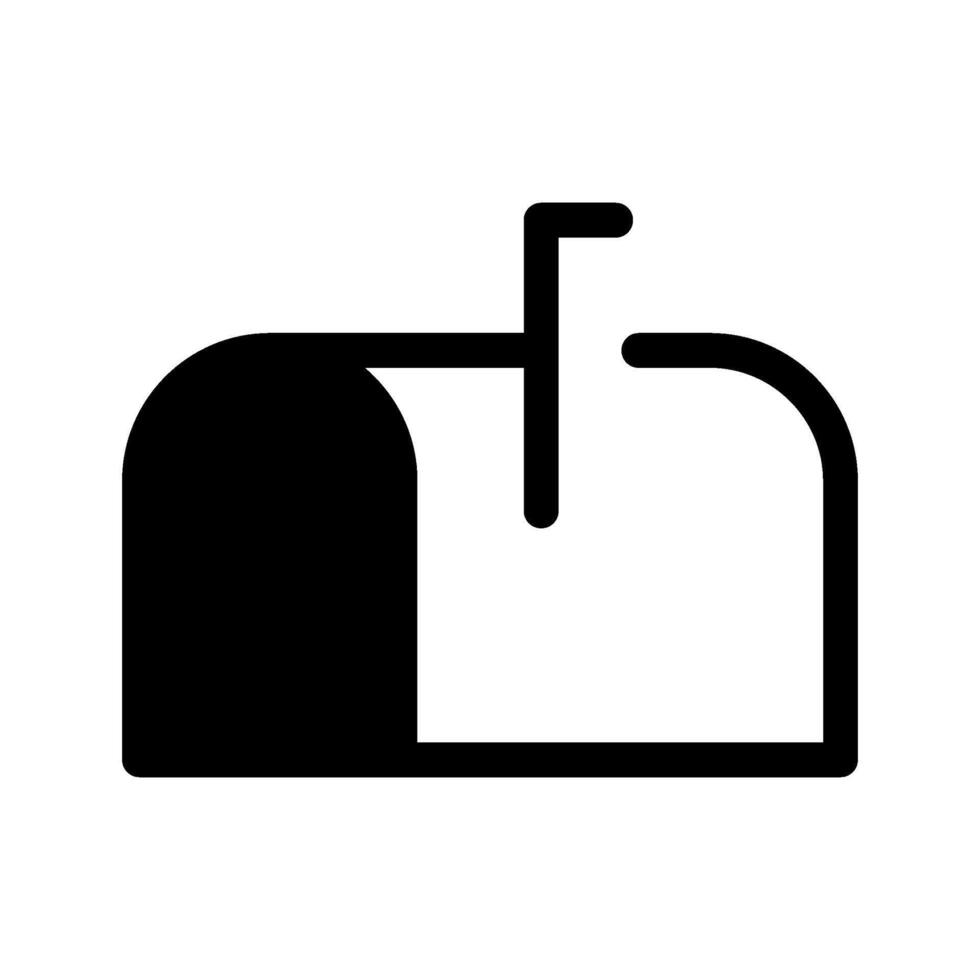 Mail Box Icon Symbol Design Illustration vector