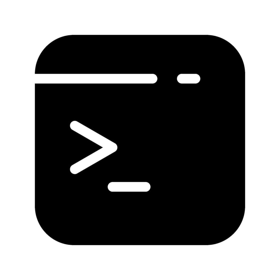 Terminal Icon Symbol Design Illustration vector