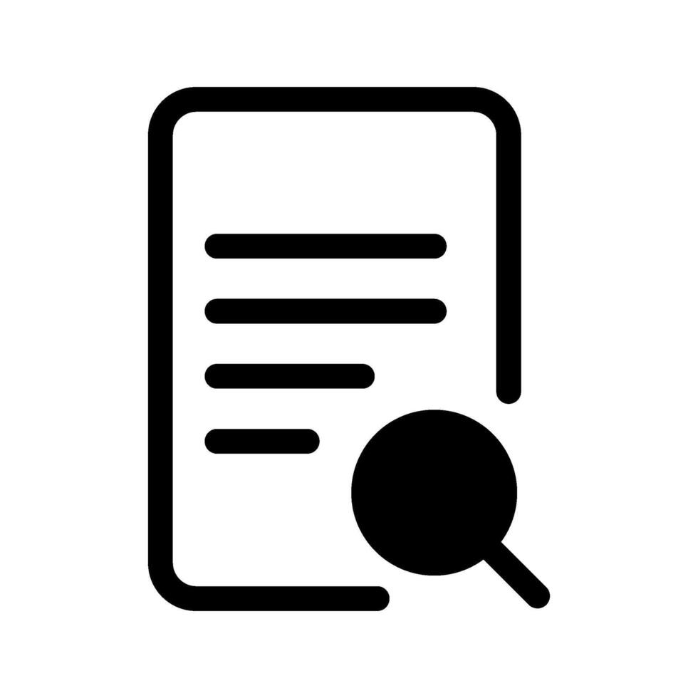 Analyze Icon Symbol Design Illustration vector