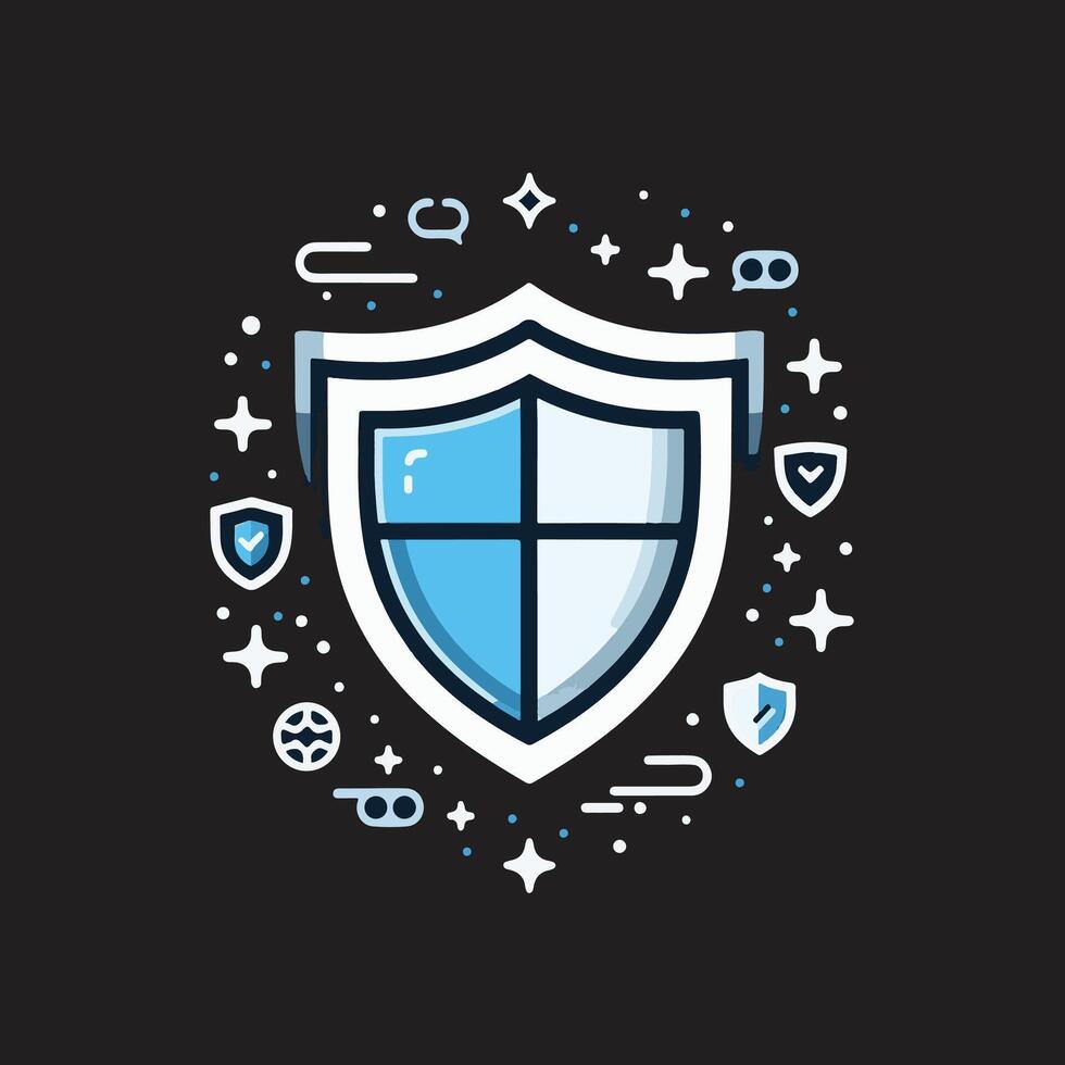 Guardian Shield Icon vector
