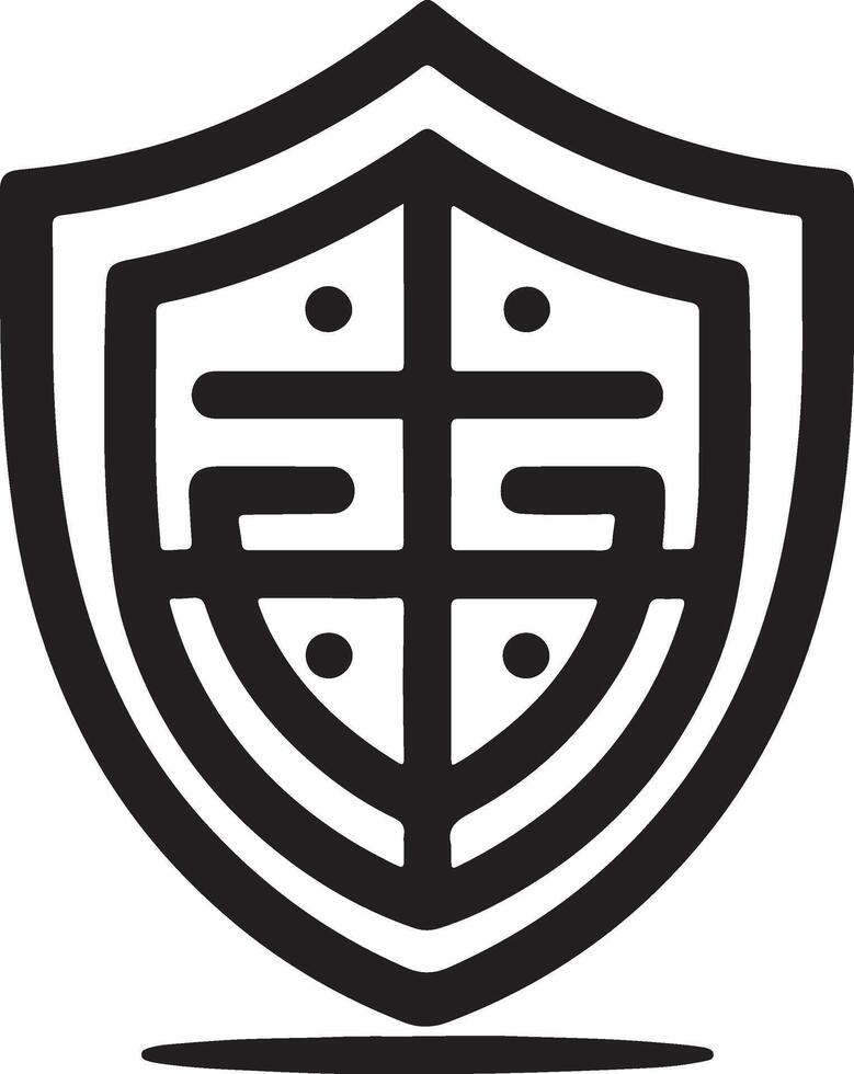 Guardian Shield Icon vector