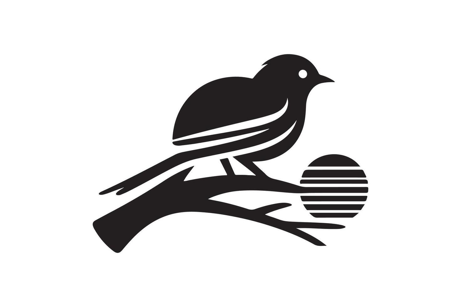 bird symbols art vector