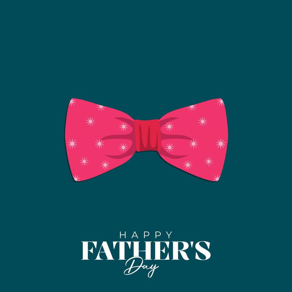 Happy Father's Day Social Media Post vector