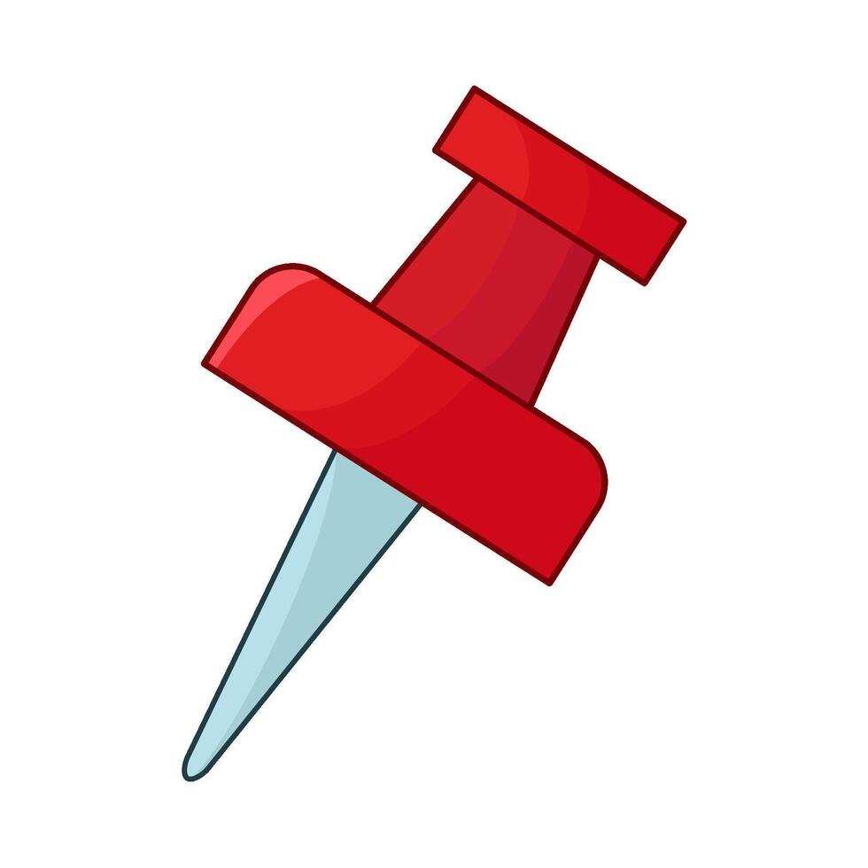 illustration of pushpin vector