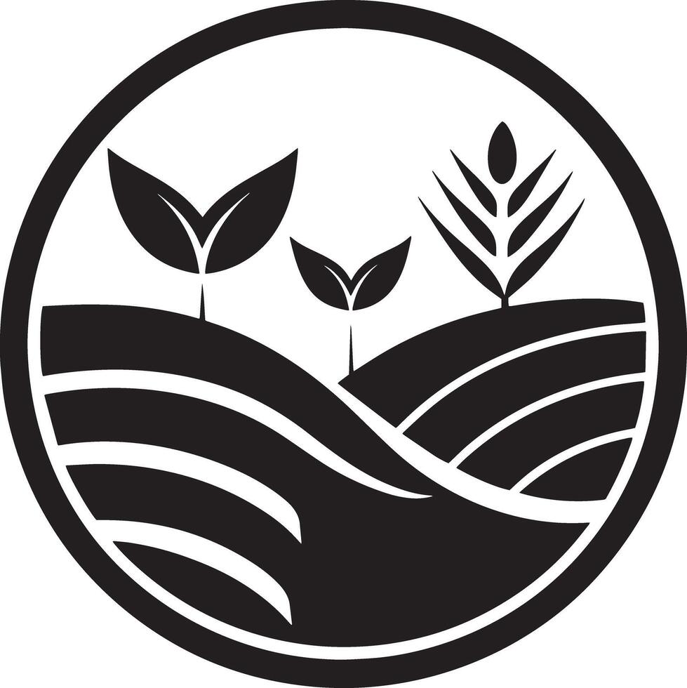 environment logo illustration black and white vector