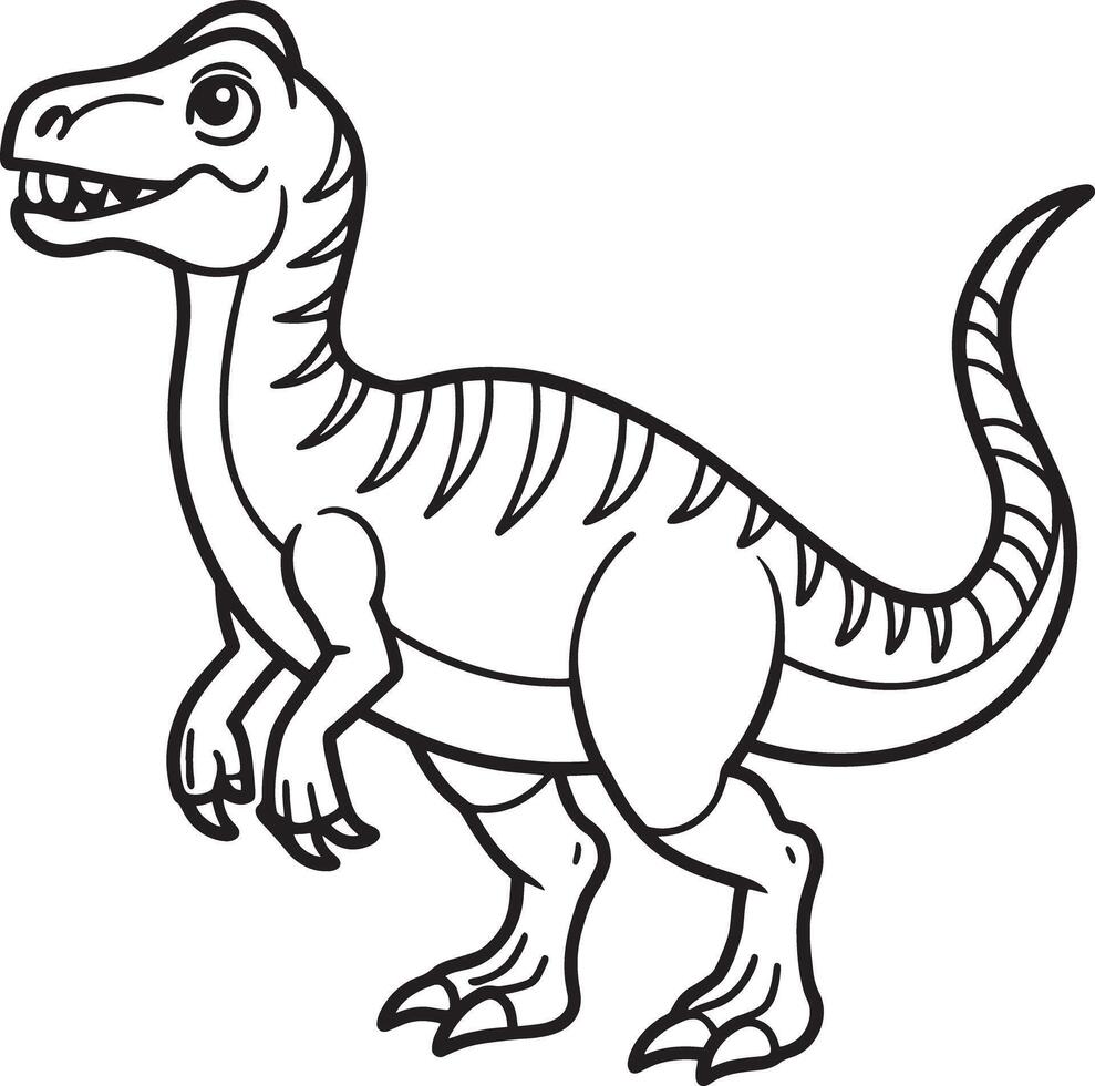 illustration of a dinosaur illustration black and white vector