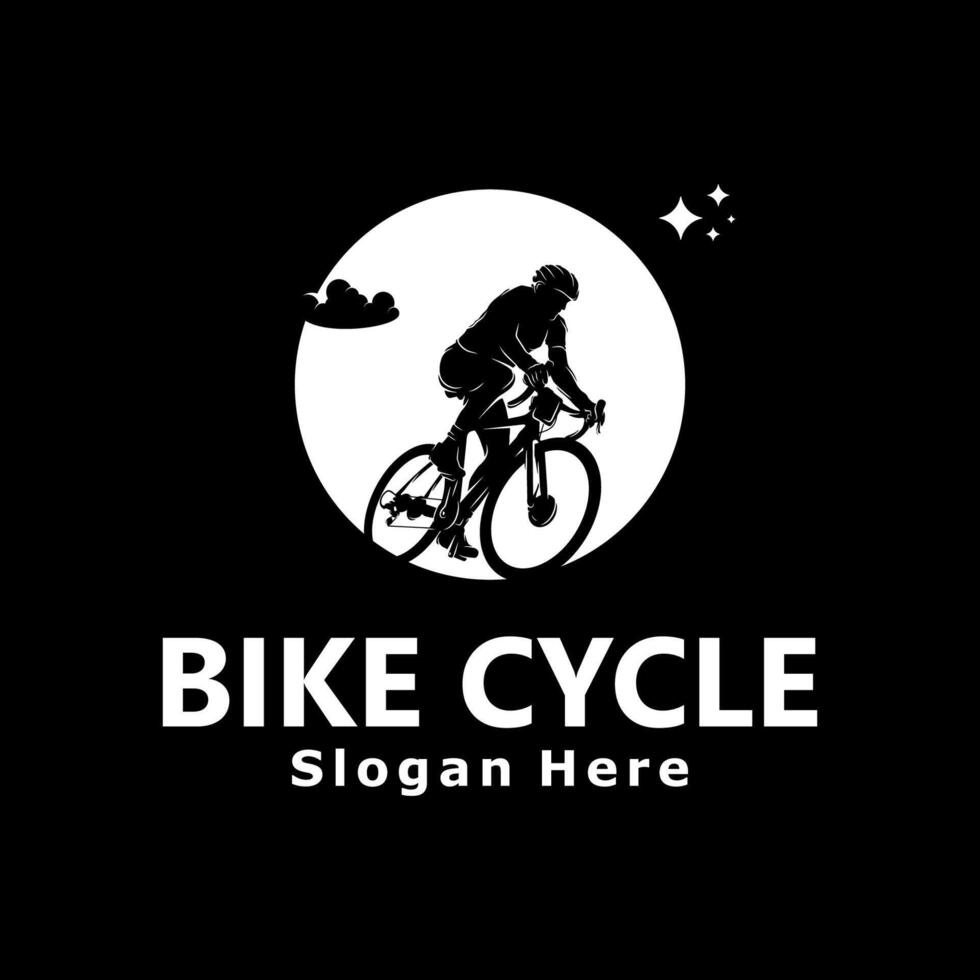 Bike Cycle Logo Template Design Illustration vector