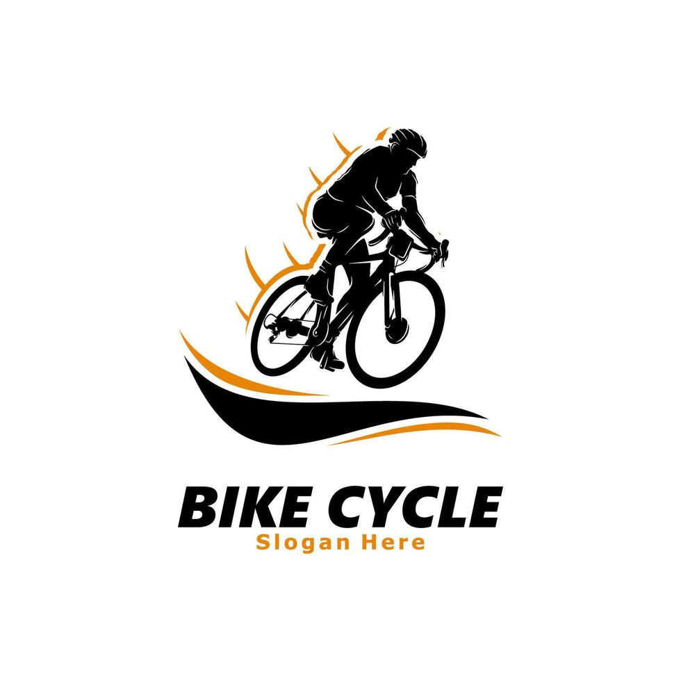 Bike Cycle Logo Template Design Illustration vector