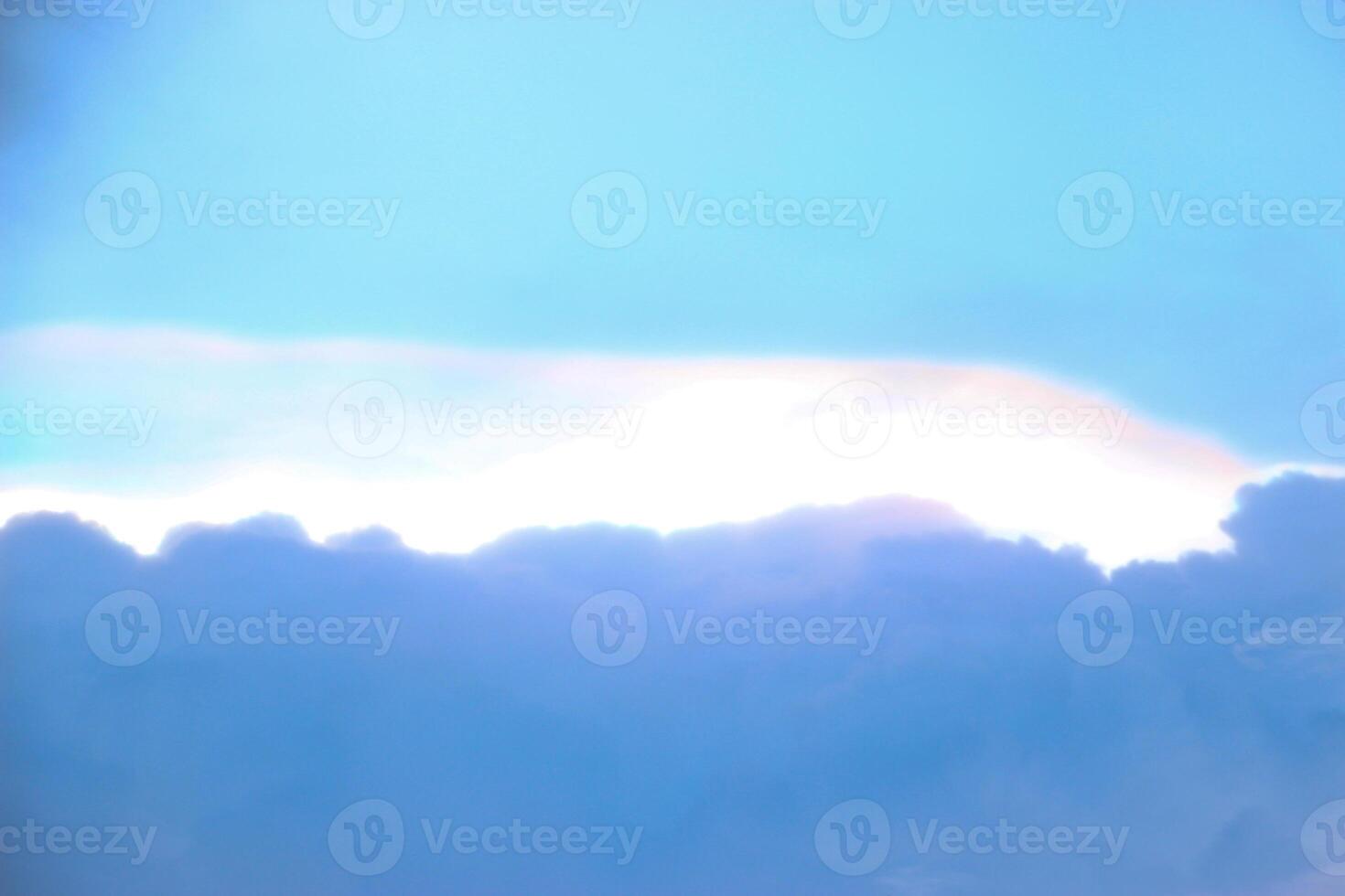 reflection light sun ray from beside white clouds in cloudy daytime with dusk sunrise sunset twilight time sky with city high view photo
