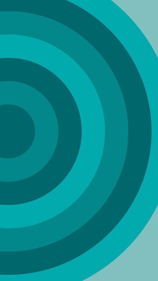 abstract colourful retro style blue circle background vector