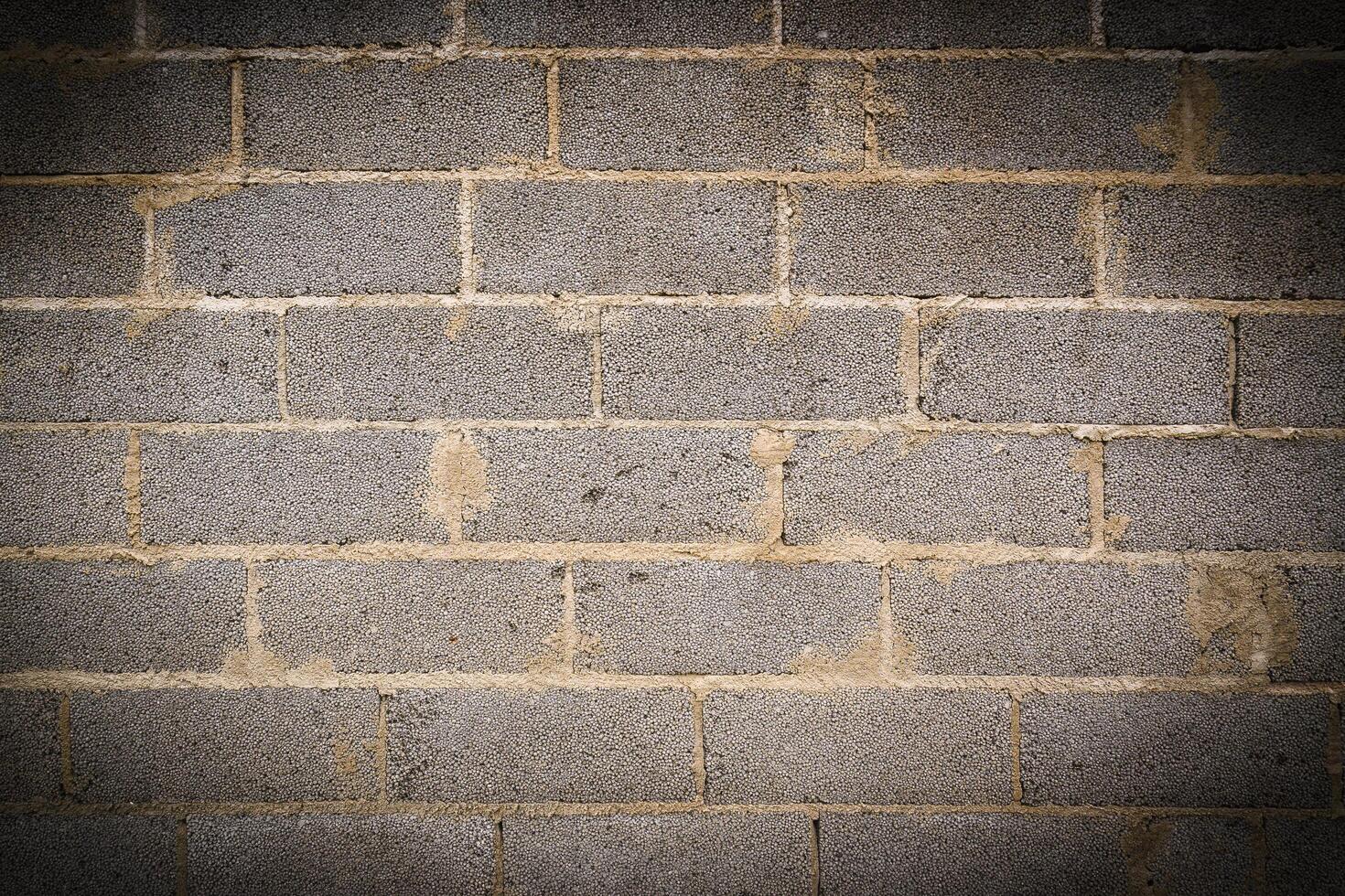 Grey brick wall texture old stone background masonry gray rough 1 photo