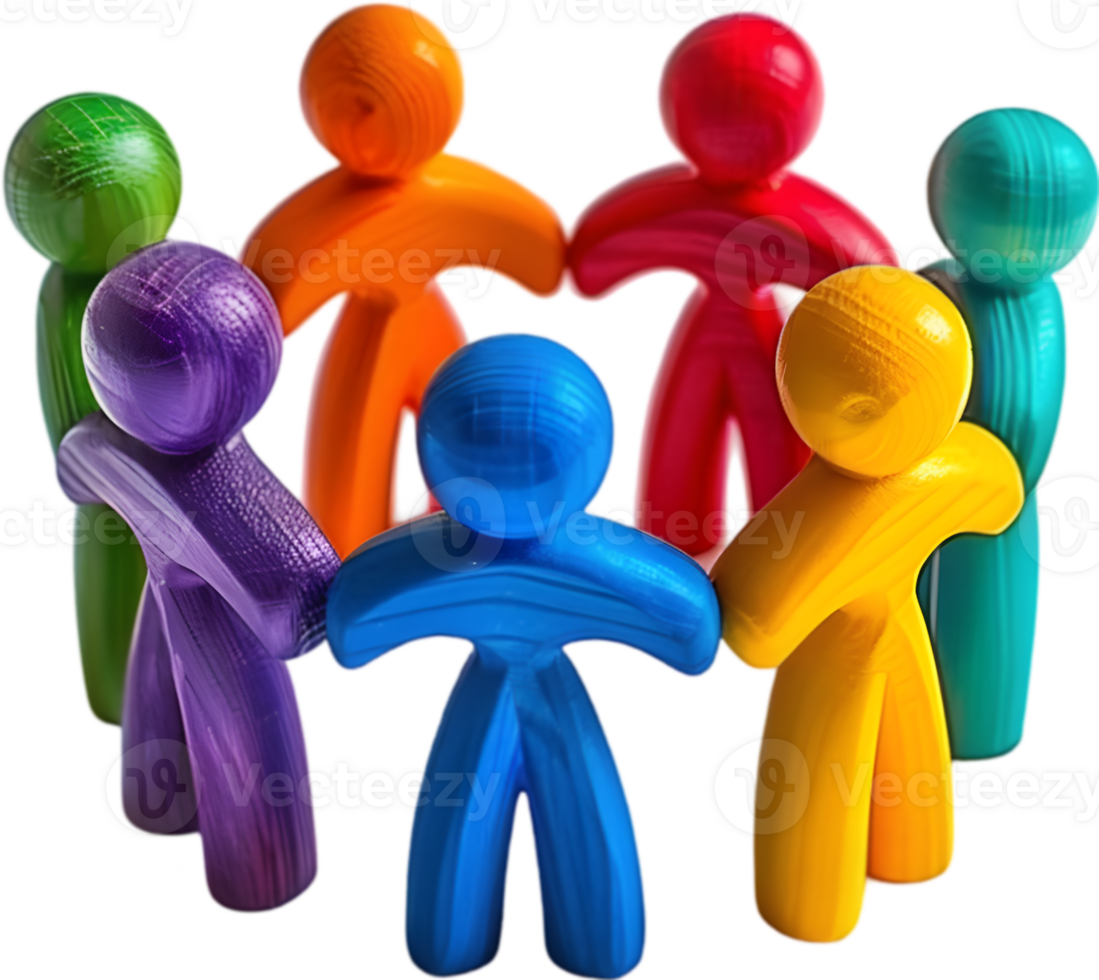 3d Flat icon as Collaboration point symbol with copy space for project planning concept as An artistic rendering of a collaboration point symbol with spacious copy space suitable f png