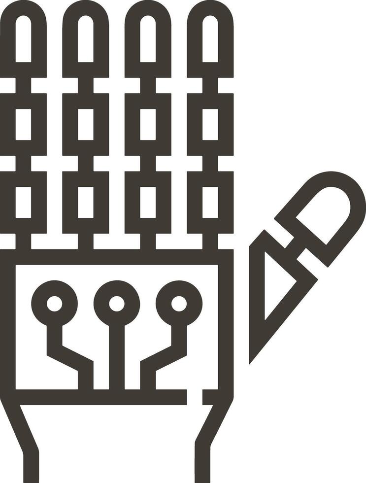 Hand icon symbol image illustration vector