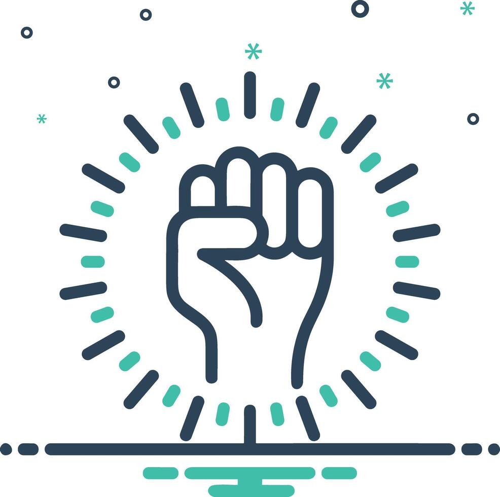 Hand icon symbol image illustration vector