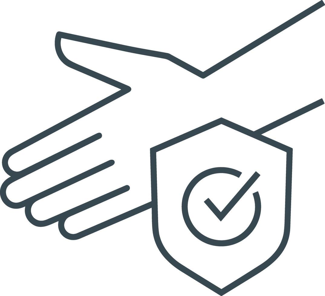 Hand icon symbol image illustration vector