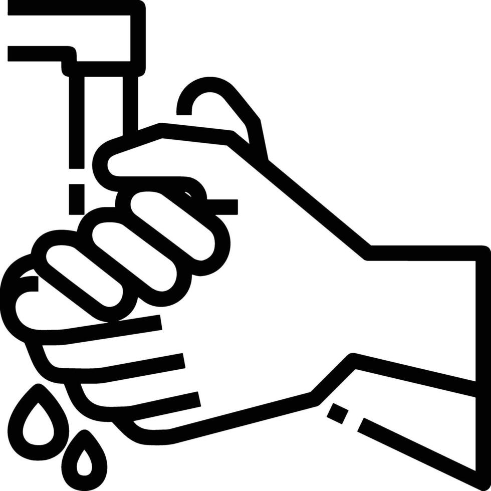 Hand icon symbol image illustration vector