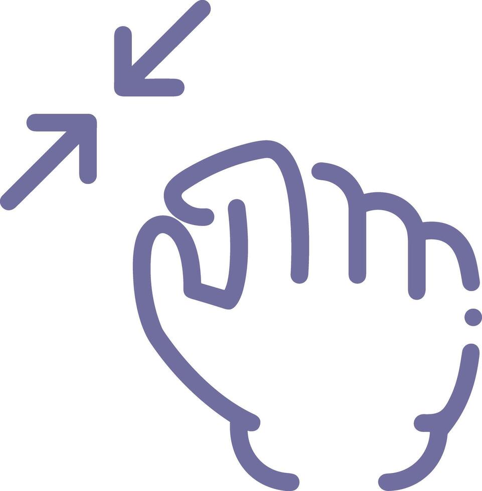 Hand icon symbol image illustration vector