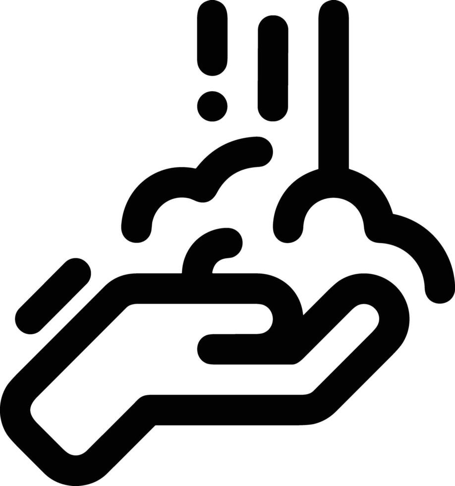 Hand icon symbol image illustration vector