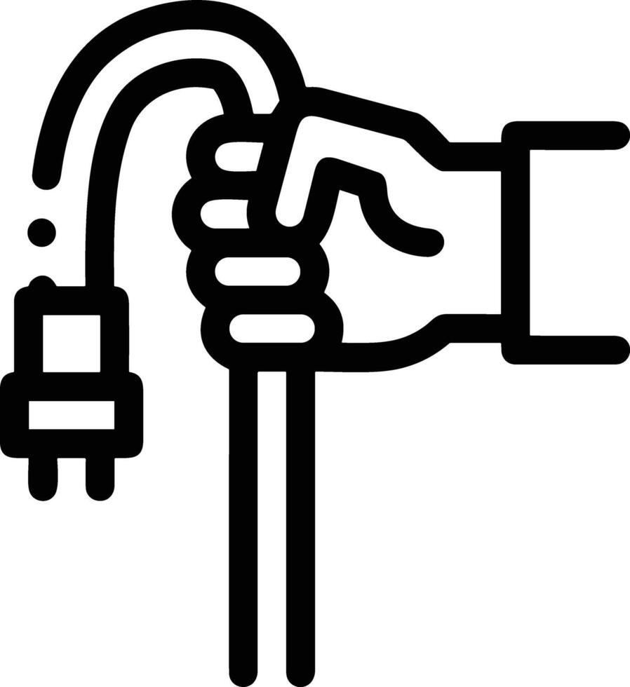 Hand icon symbol image illustration vector