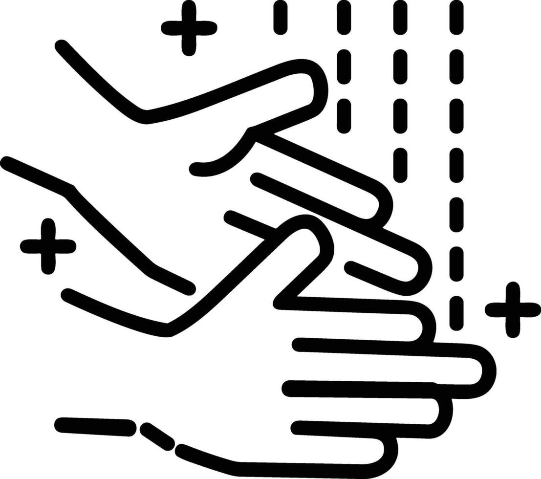 Hand icon symbol image illustration vector