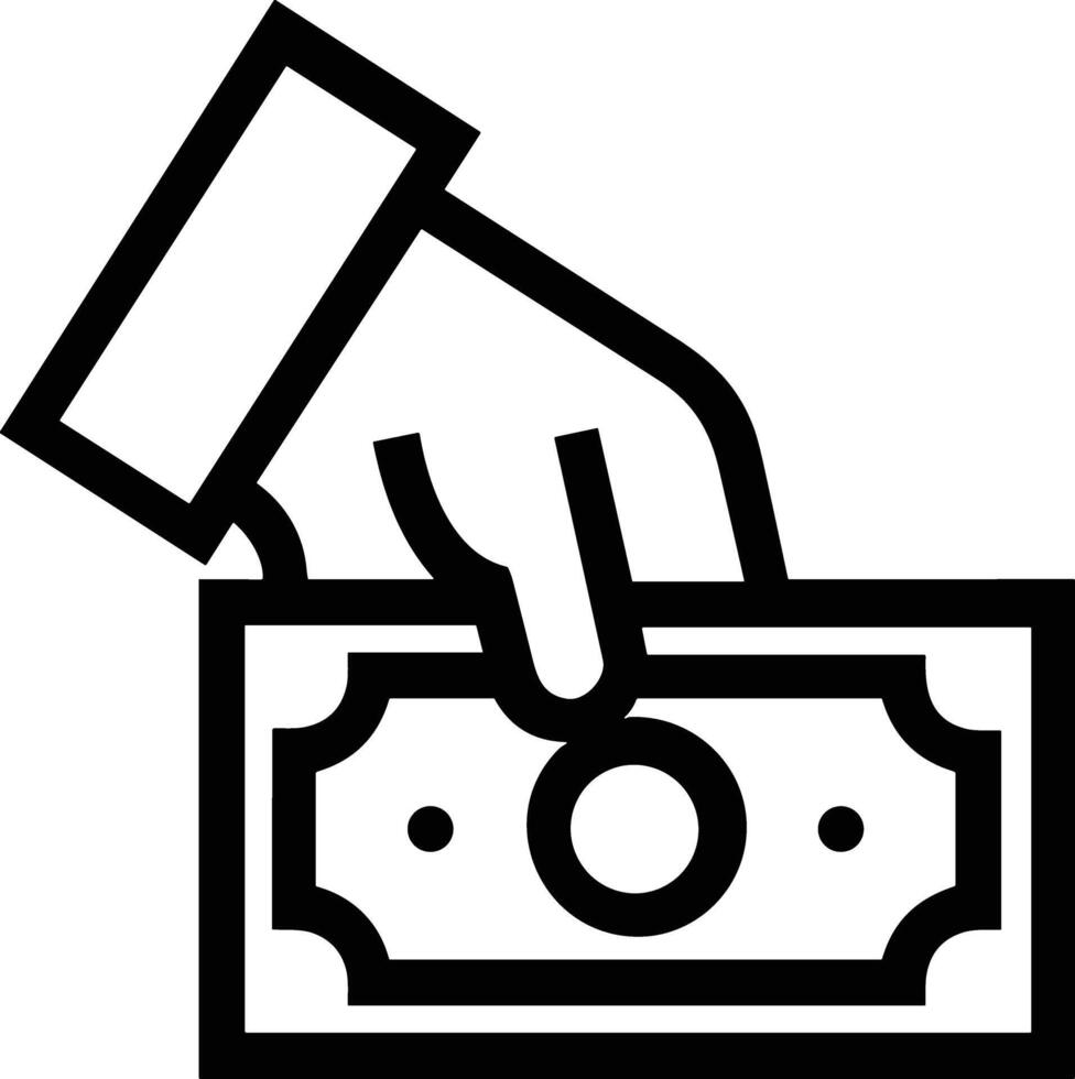 Hand icon symbol image illustration vector