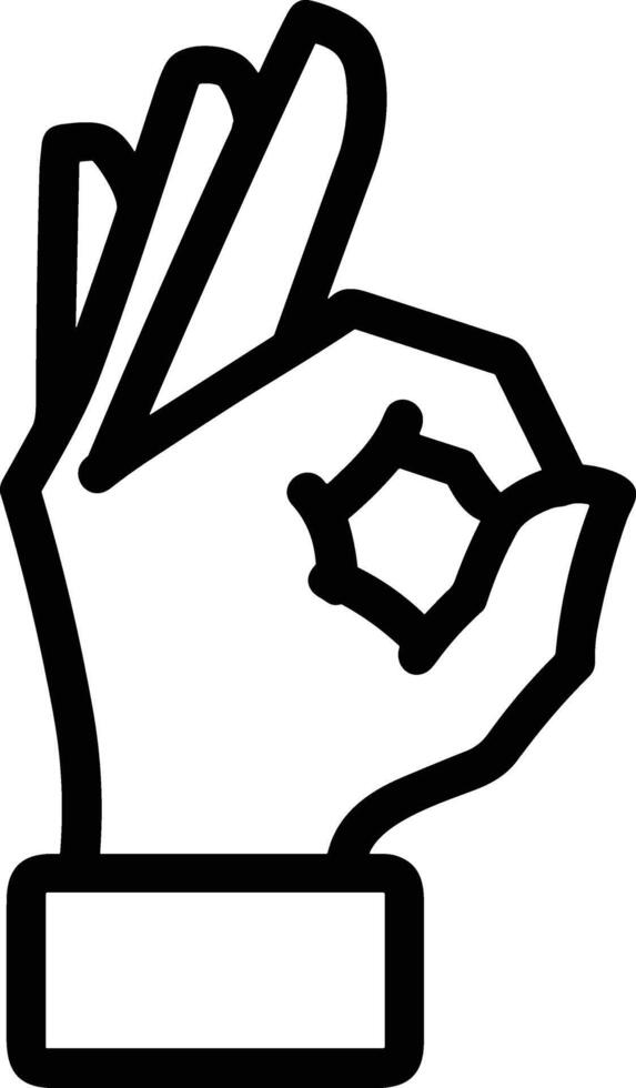 Hand icon symbol image illustration vector
