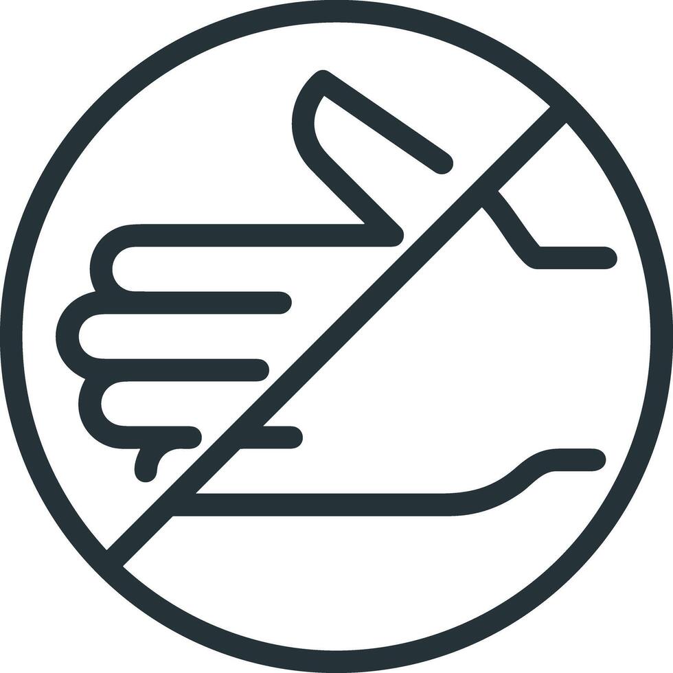 Hand icon symbol image illustration vector