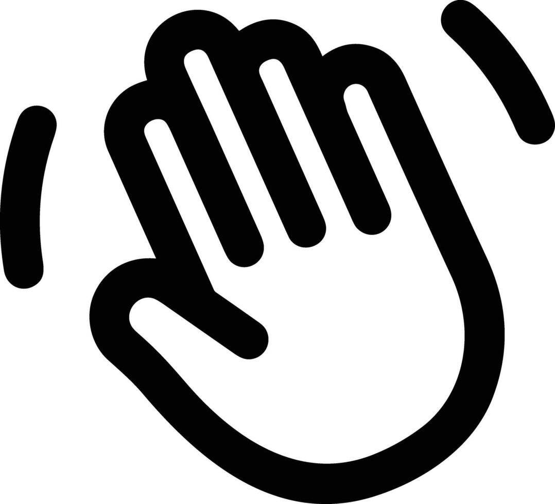 Hand icon symbol image illustration vector