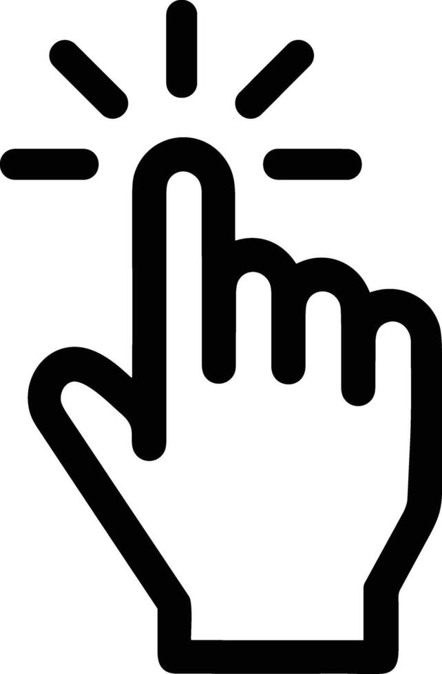 Hand icon symbol image illustration vector