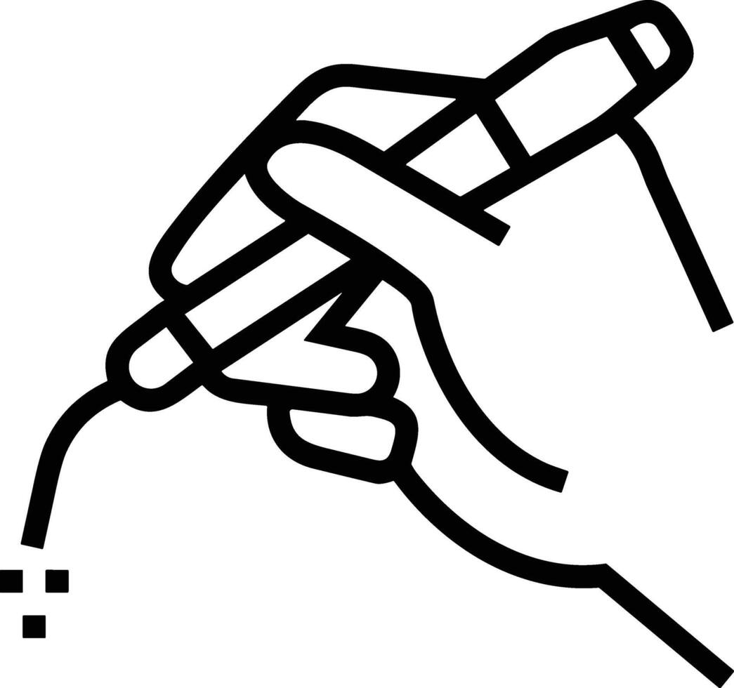 Hand icon symbol image illustration vector