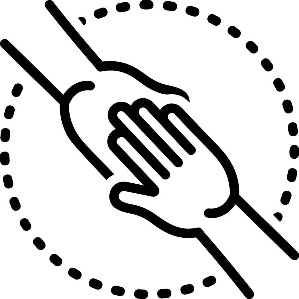 Hand icon symbol image illustration vector