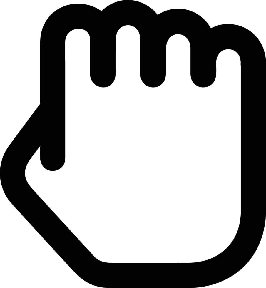 Hand icon symbol image illustration vector
