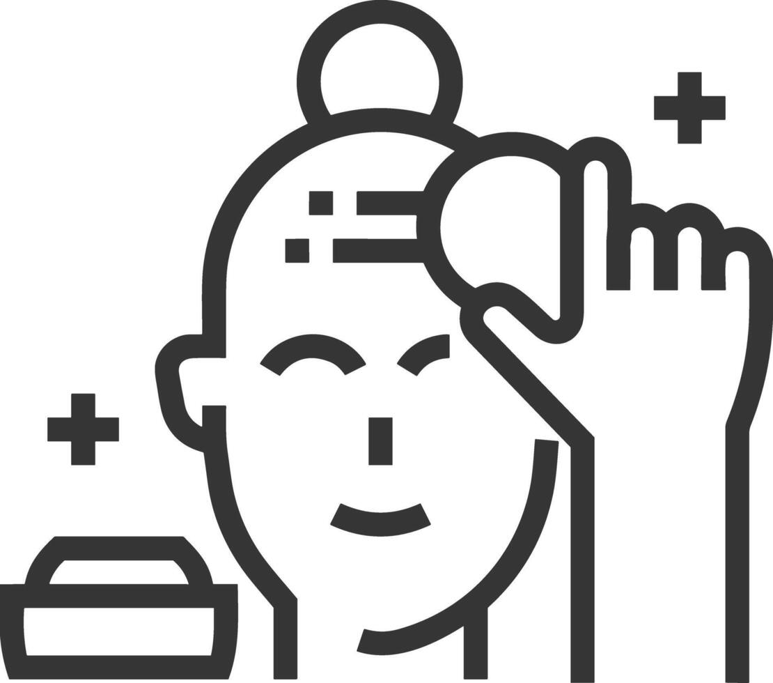 Hand icon symbol image illustration vector