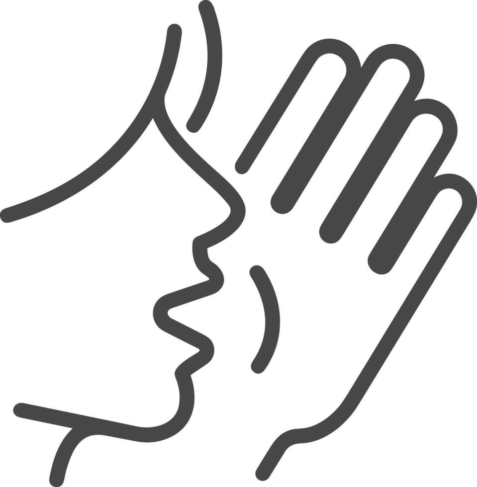 Hand icon symbol image illustration vector